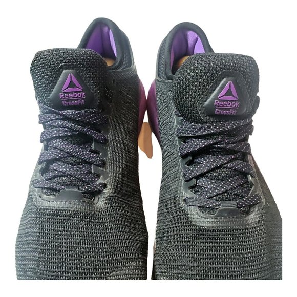 Reebok Crossfit Nano  Womens Size 9.5 Purple Black - Picture 2 of 8